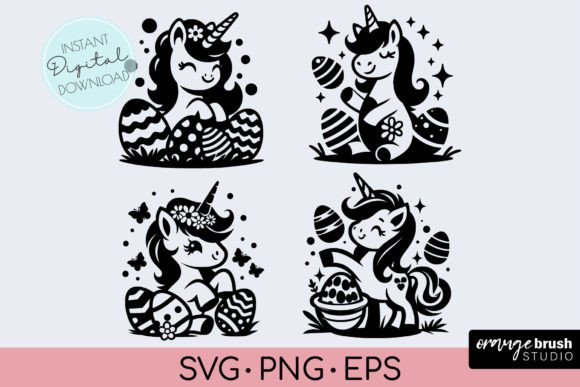 Download Easter Unicorn SVG Kids Easter SVG Files - Svg files Collection