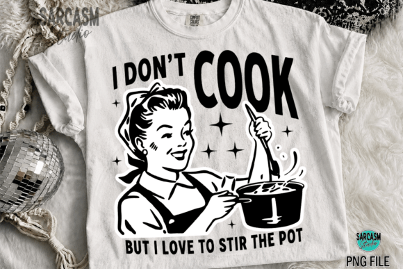 Download Funny Woman Png, Stir the Pot Png, Girl - Premium Bundle