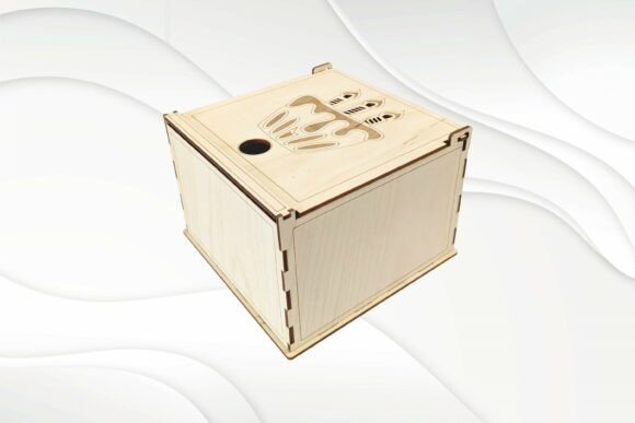 Download Gift Box Cake Candle Pattern Laser Cut - Premium Resources