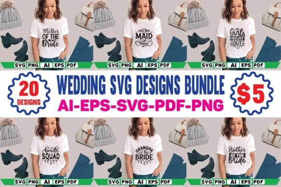 Download Wedding SVG Designs Bundle - Premium Resources