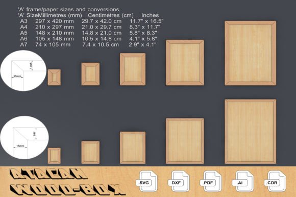 Download Frame Glowforge Laser Cut SVG Files 37 - Svg files Collection